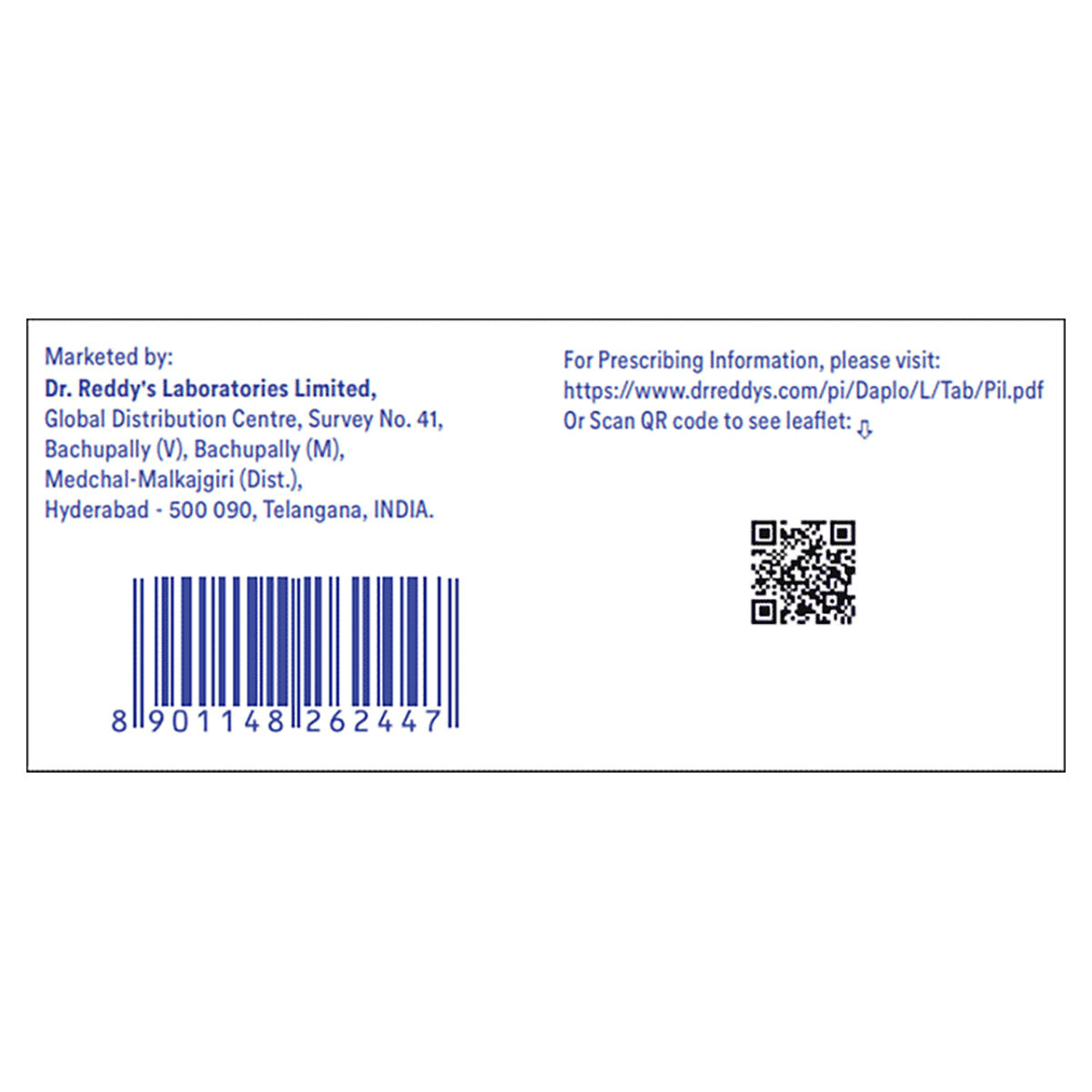 Daplo-L Tablet 10's, Pack of 10 TabletS Daplo-L Tablet 10's, Pack of 10 TabletS