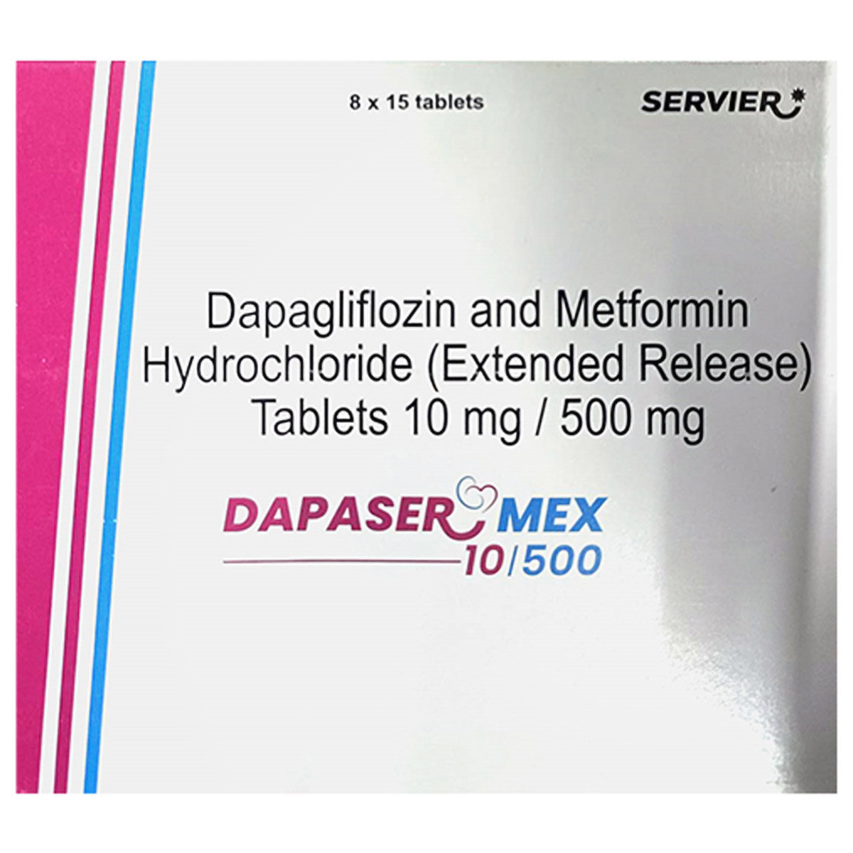 Dapaser Mex 10/500 Tablet 15's, Pack of 15 TabletS Dapaser Mex 10/500 Tablet 15's, Pack of 15 TabletS