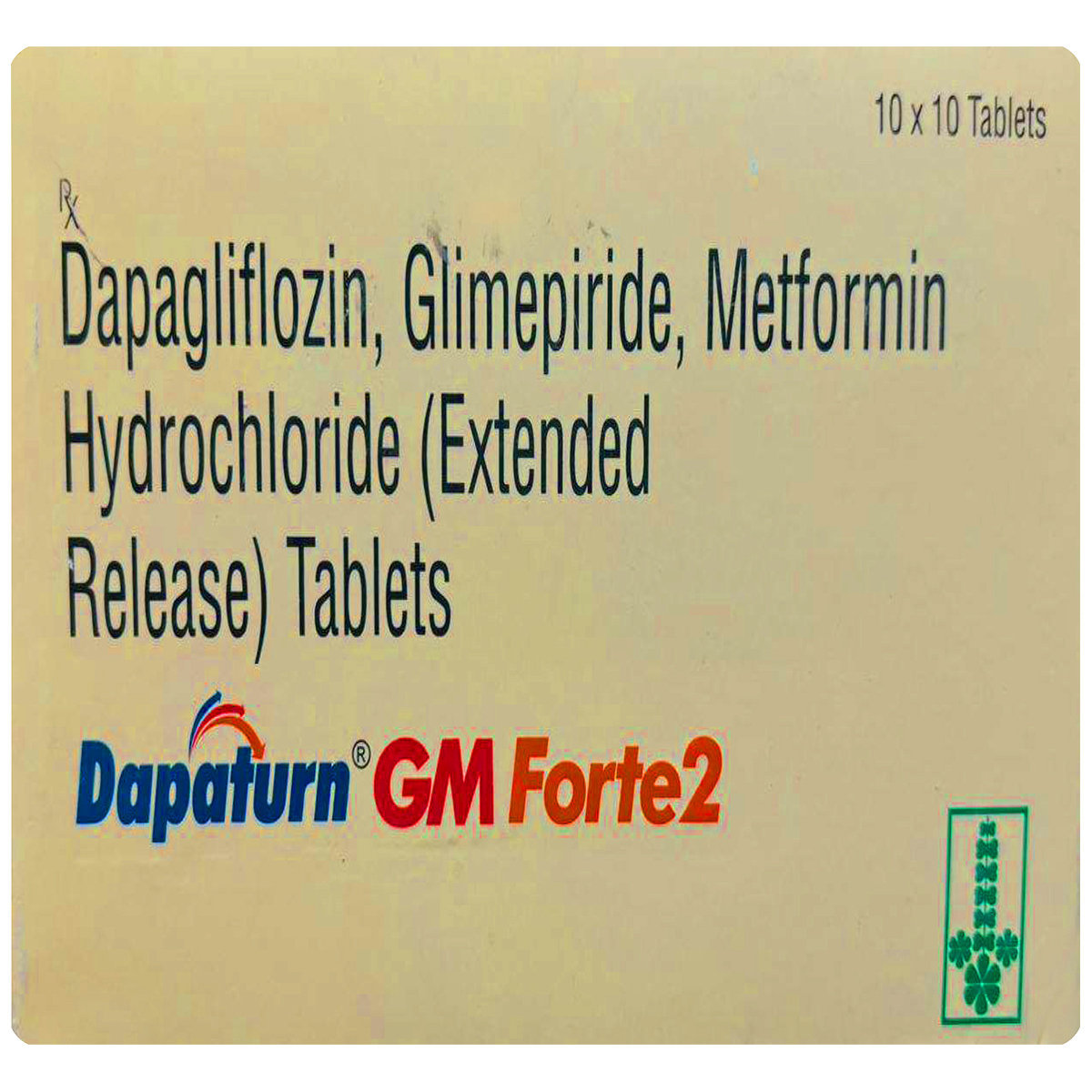 Dapaturn GM Forte 2 Tablet 10's Dapaturn GM Forte 2 Tablet 10's