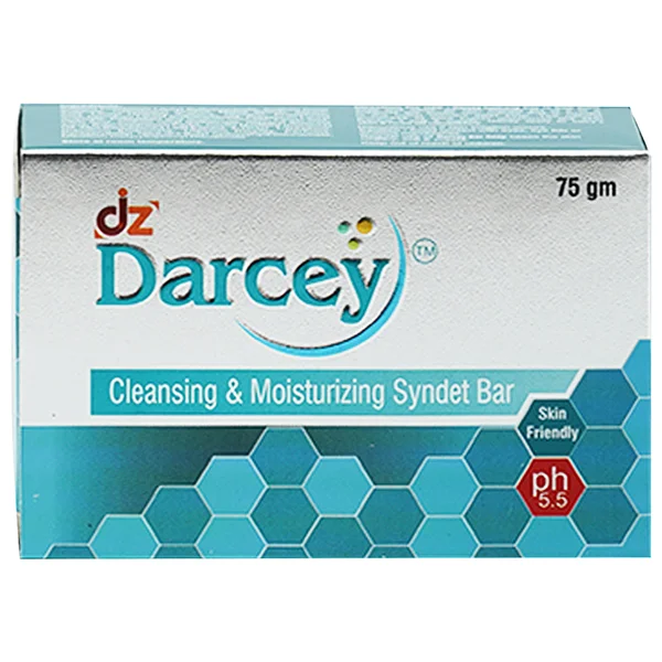 Darcey Cleansing & Moisturising Syndet Bar, 75 gm