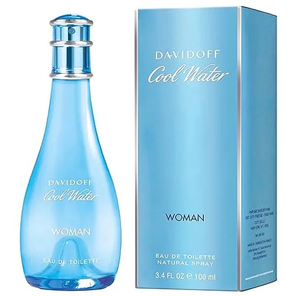 Davidoff Cool Water Woman Eau De Toilette Perfume, 100 ml