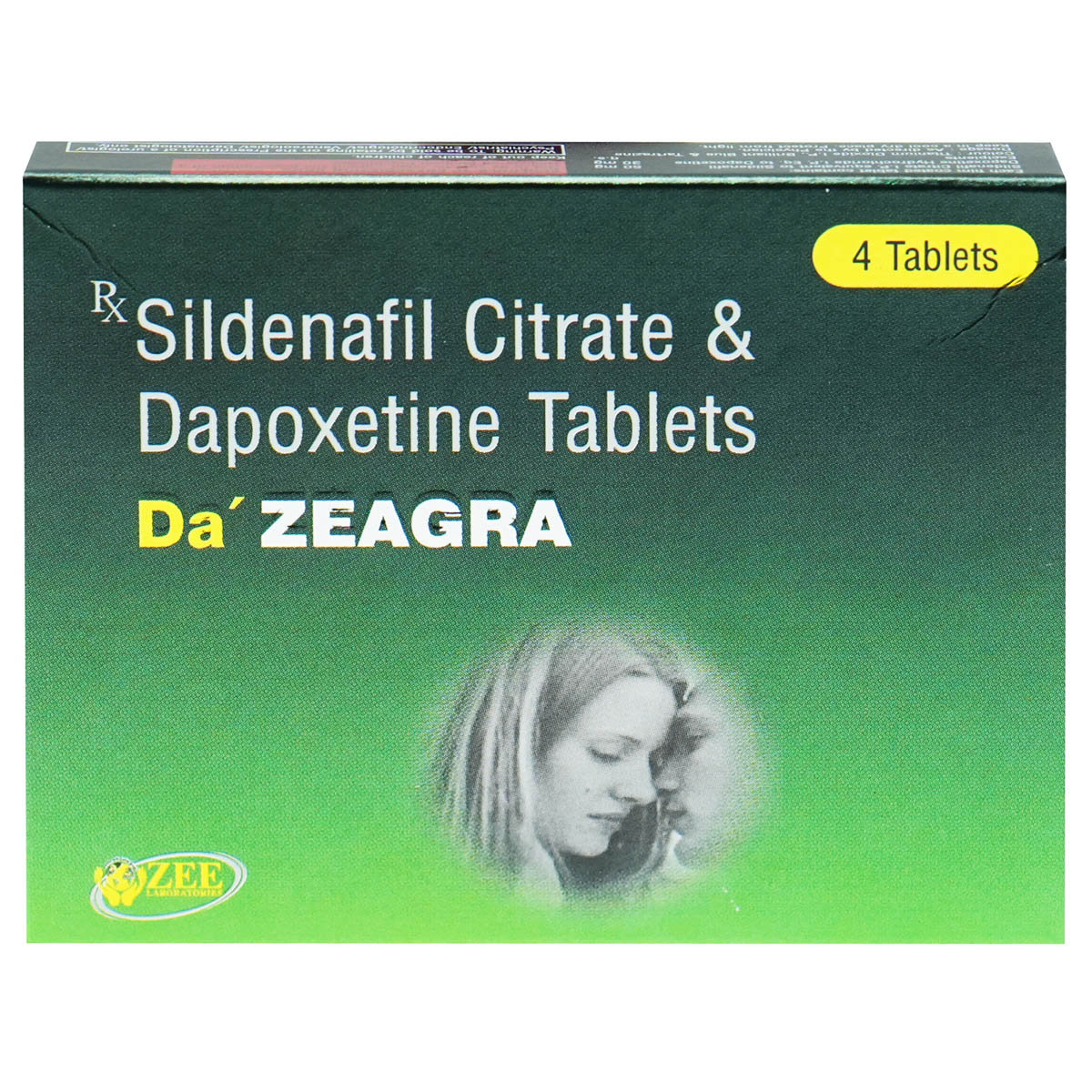 Da Zeagra Tablet 4's, Pack of 4 TABLETS Da Zeagra Tablet 4's, Pack of 4 TABLETS