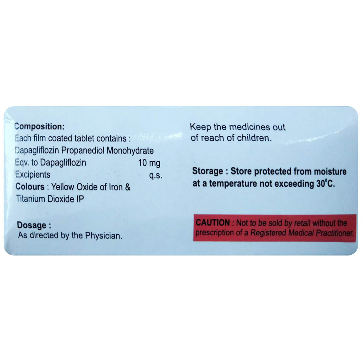 Dazuwin-10 Tablet 10's, Pack of 10 TABLETS Dazuwin-10 Tablet 10's, Pack of 10 TABLETS