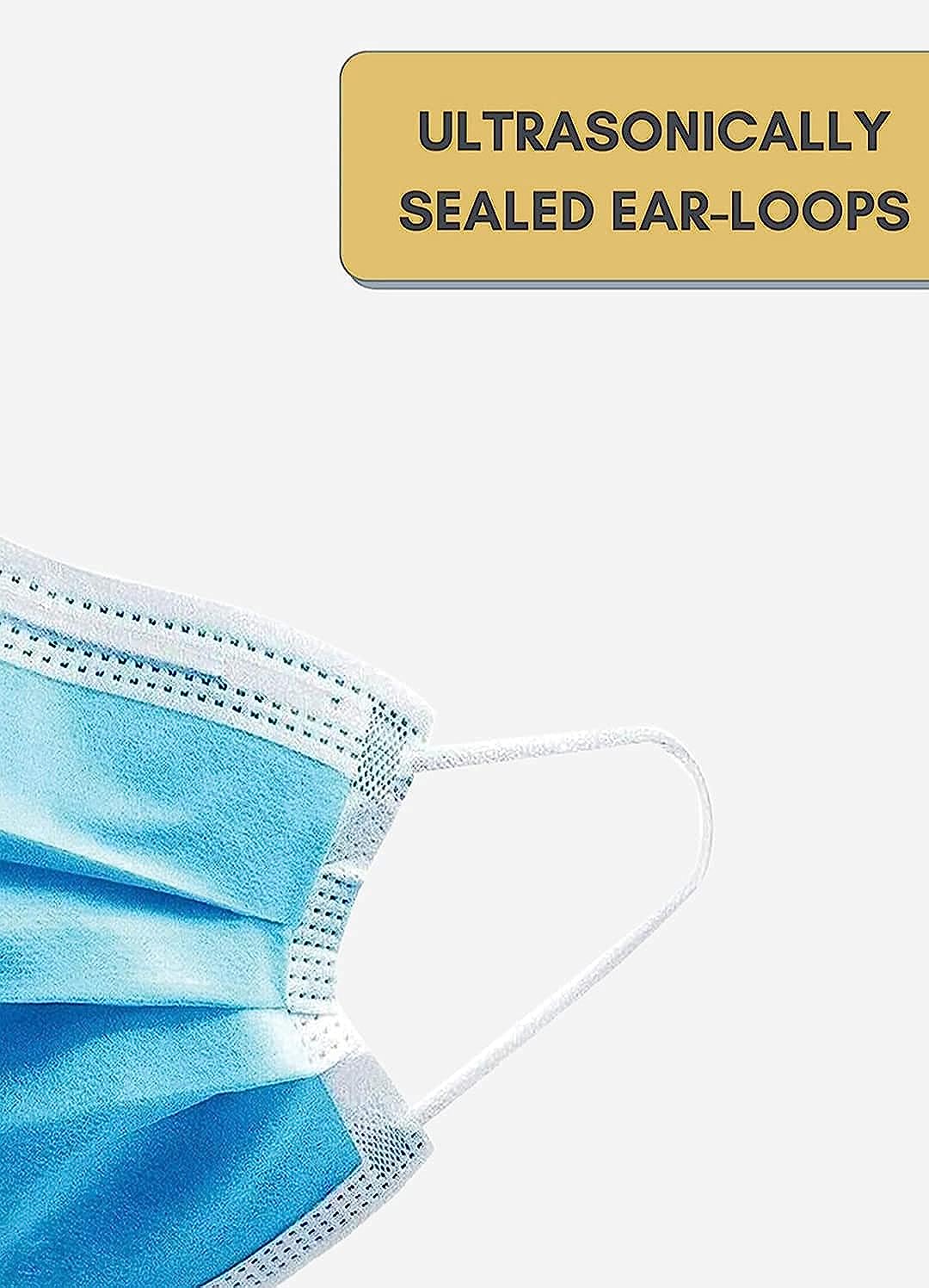 Doctor's Choice 3 Layer Bulk Tie Face Mask, 100 Count, Pack of 100 Doctor's Choice 3 Layer Bulk Tie Face Mask, 100 Count, Pack of 100