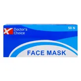 Doctor's Choice 3 Layer Loop Face Mask, 50 Count, Pack of 50