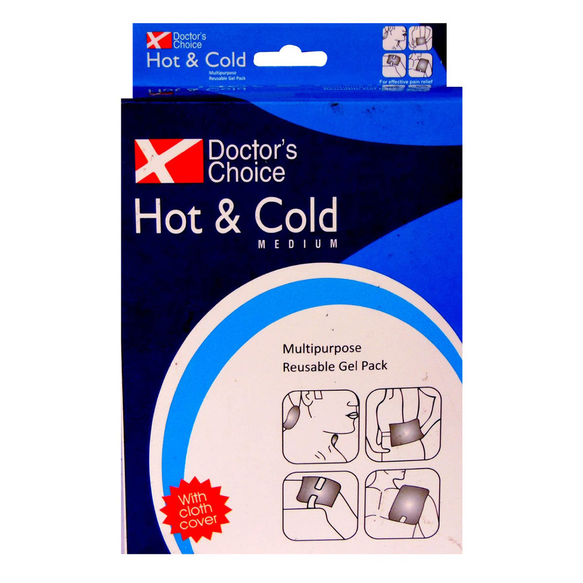 Doctor's Choice Hot & Cold Gel Pack Medium, 1 Count, Pack of 1 Doctor's Choice Hot & Cold Gel Pack Medium, 1 Count, Pack of 1