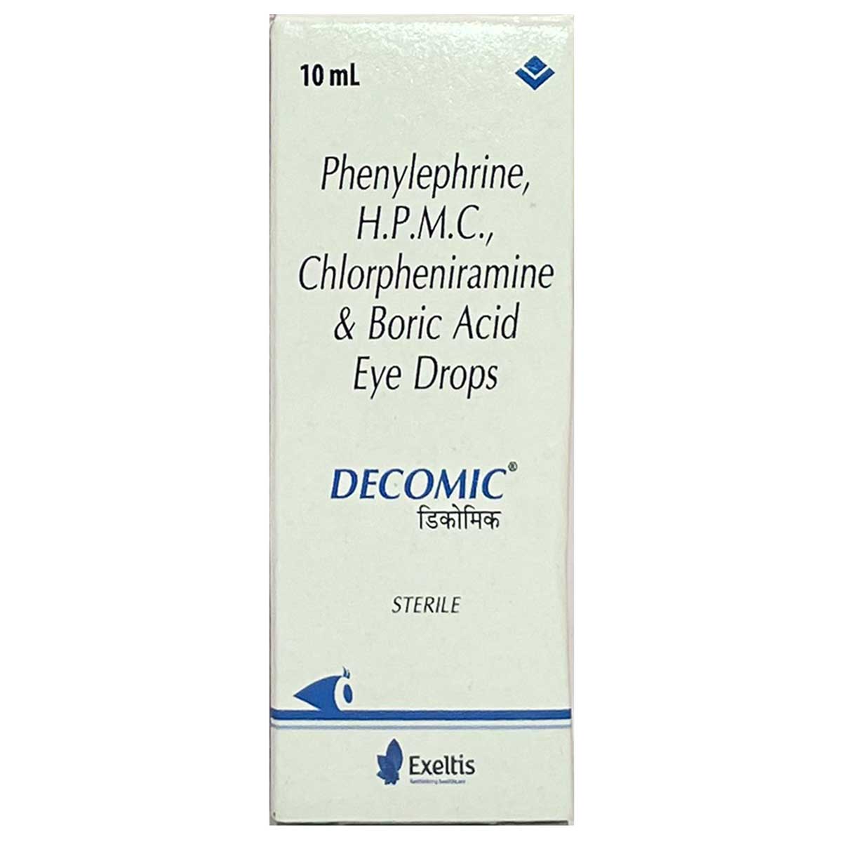 Decomic Eye Drops 10 ml, Pack of 1 Eye Drops Decomic Eye Drops 10 ml, Pack of 1 Eye Drops