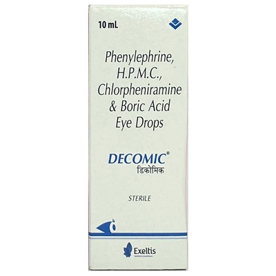 Decomic Eye Drops 10 ml, Pack of 1 Eye Drops