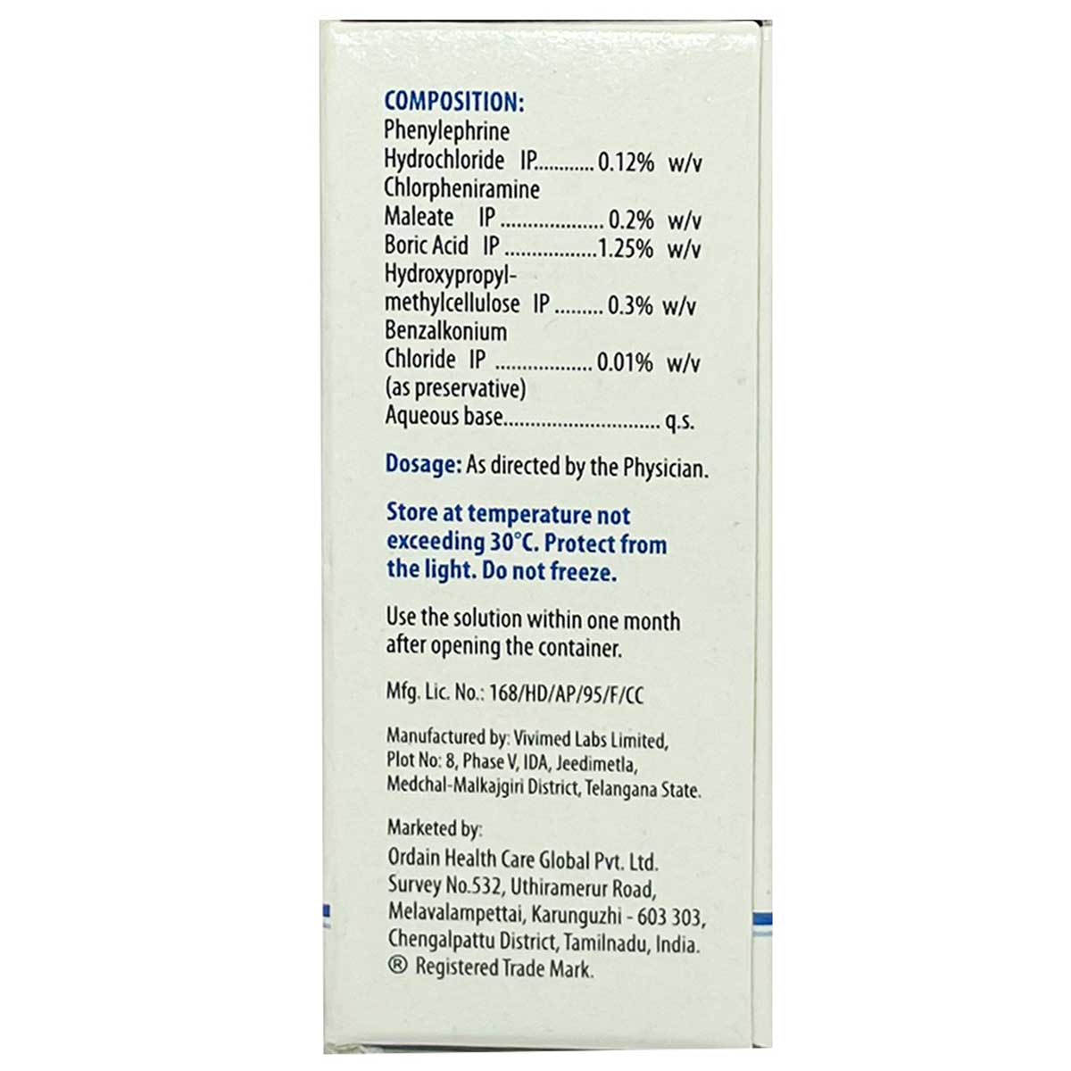 Decomic Eye Drops 10 ml, Pack of 1 Eye Drops Decomic Eye Drops 10 ml, Pack of 1 Eye Drops