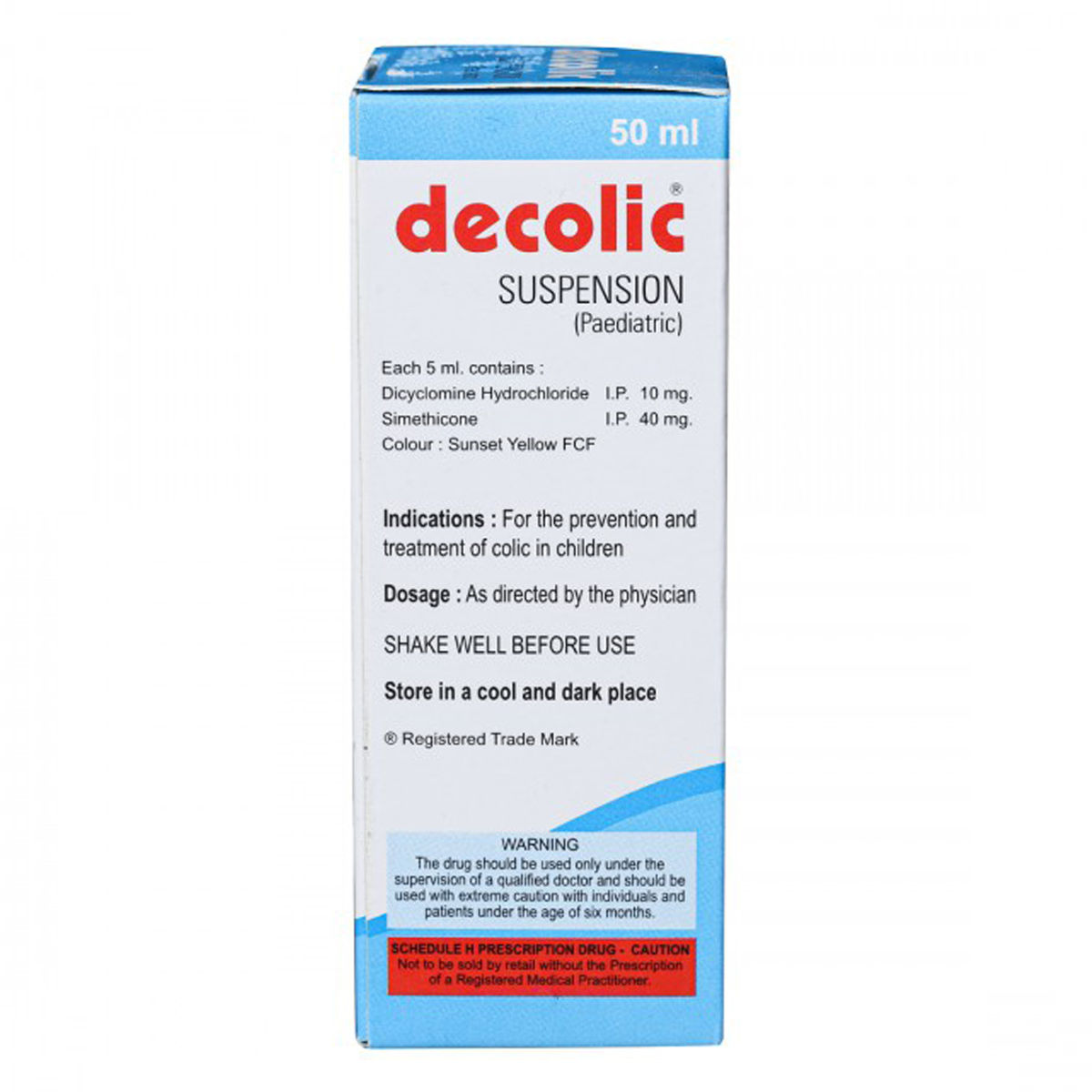 Decolic Pead Suspension 50ml Price, Uses, Side Effects, Composition