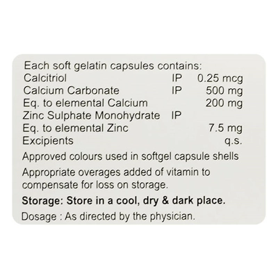 Defical-Os Capsule 10's, Pack of 10 CAPSULES