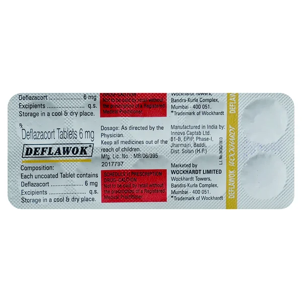 Deflawok 6 Tablet 10's
