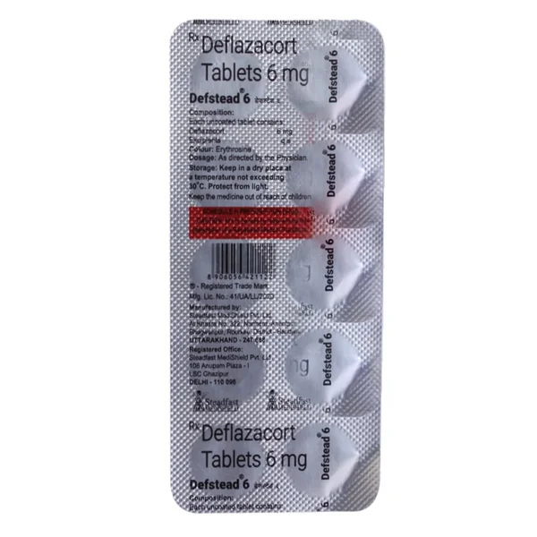 Defstead 6 Tablet 10's, Pack of 10 TabletS