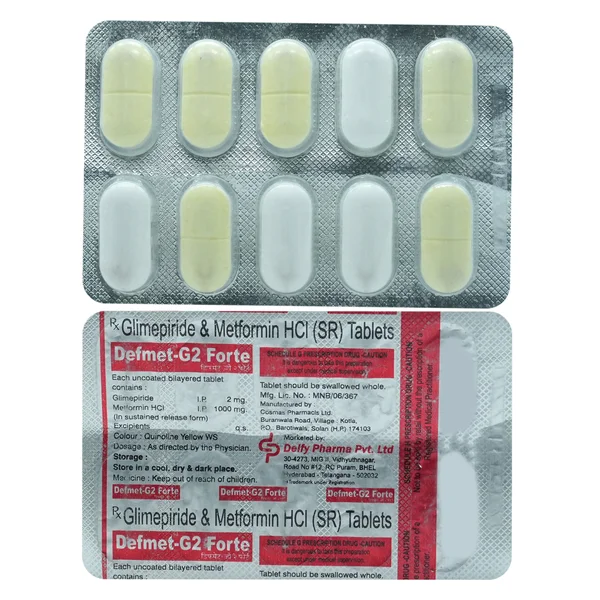 Defmet G2 Forte Tablet 10's