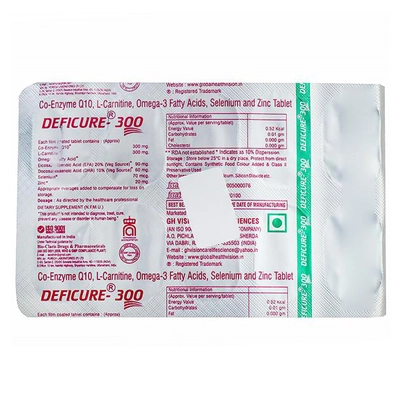 Deficure-300 Tablet 10's, Pack of 10