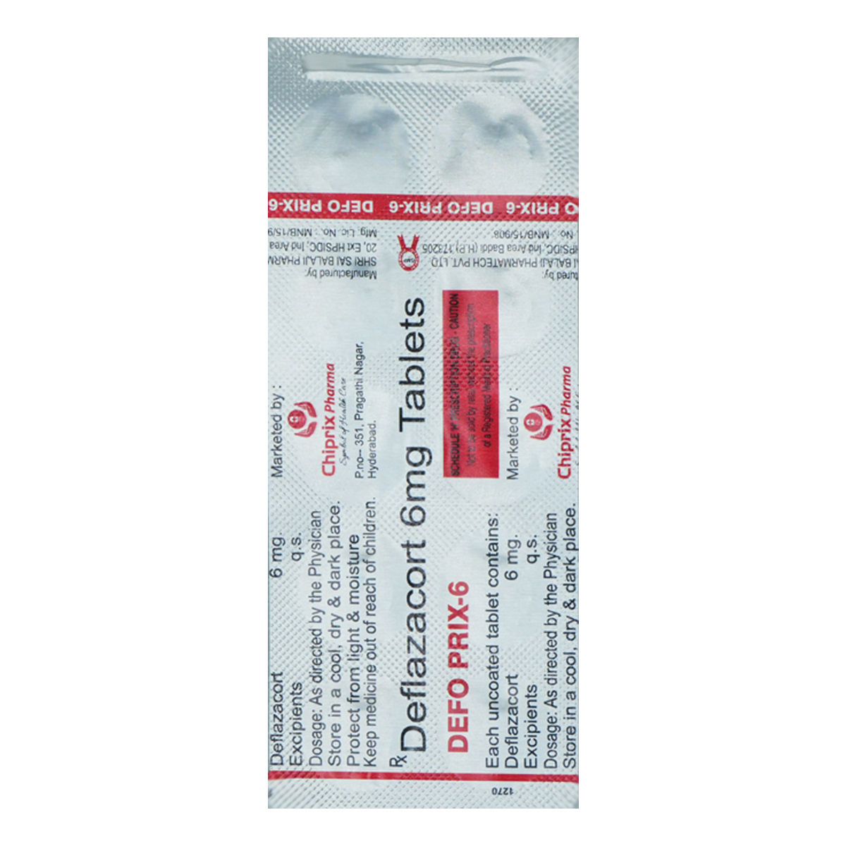 Defo Prix-6 Tablet | Uses, Side Effects, Price | Apollo Pharmacy