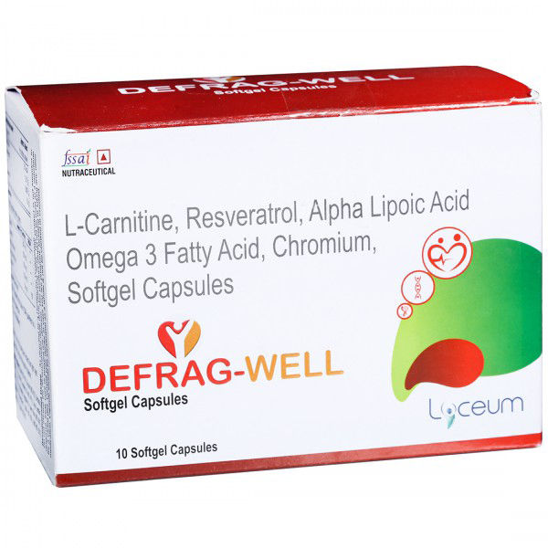 Buy Defrag-Well Softgel Capsule 10's Online