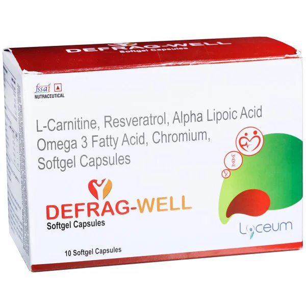 Defrag-Well Softgel Capsule 10's, Pack of 10 SoftgelsS