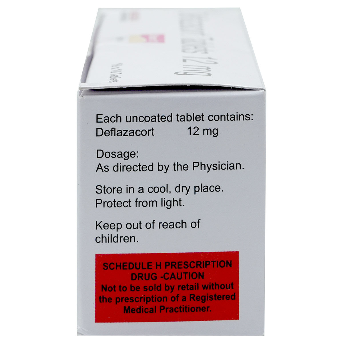 Defcort 12 Tablet 10's, Pack of 10 TabletS Defcort 12 Tablet 10's, Pack of 10 TabletS