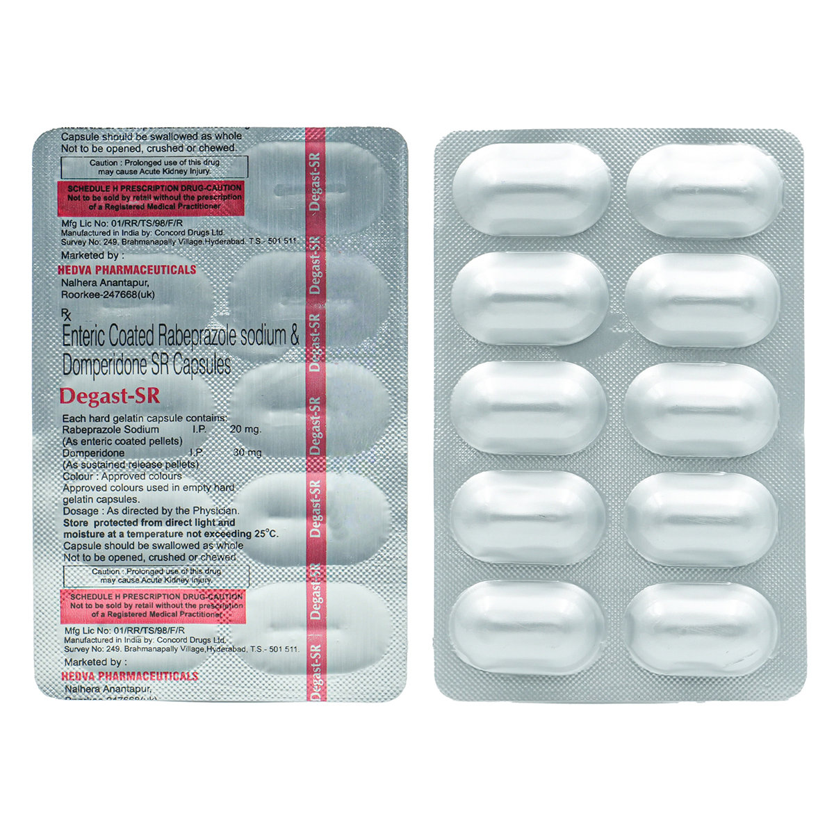 Degast-Sr Capsule, Pack of 10 CapsuleS Degast-Sr Capsule, Pack of 10 CapsuleS