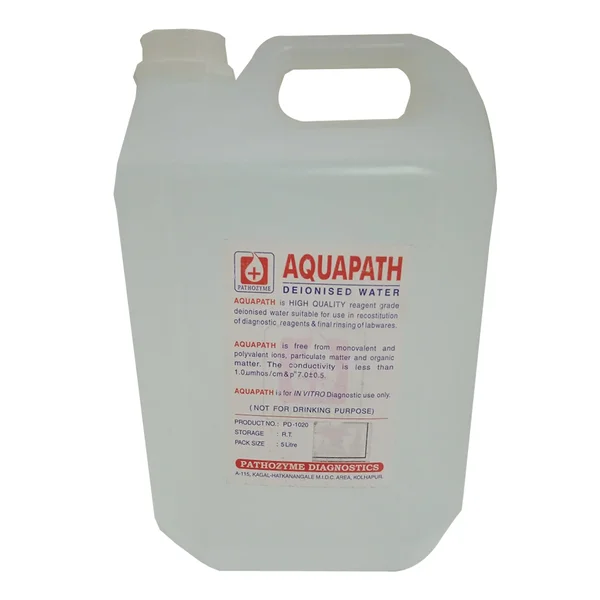 DEIONISED WATER AQUAPATH  5 Litre