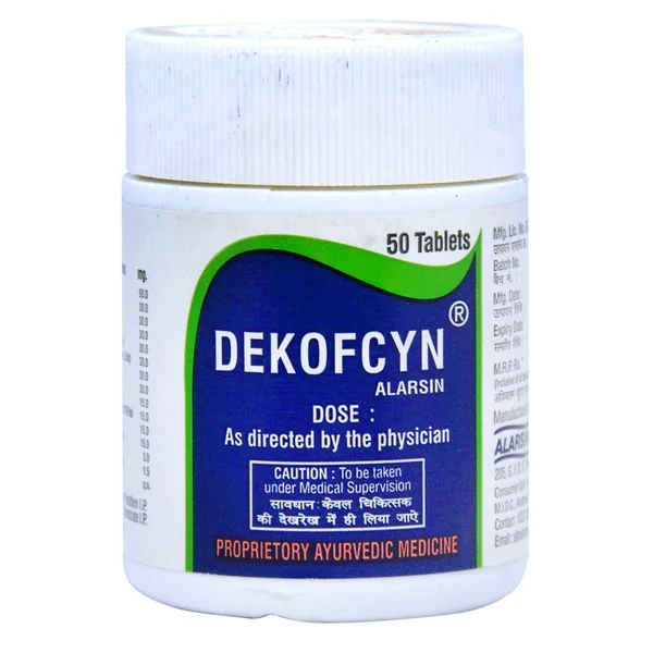 Alarsin Dekofcyn, 50 Tablets, Pack of 1