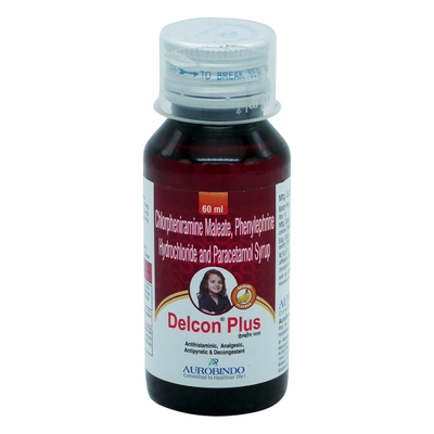 Delcon Plus Syrup 60 ml, Pack of 1 Syrup