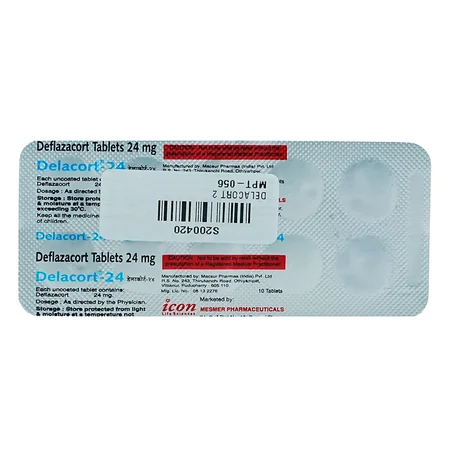 Delacort 24 mg Tablet 10's