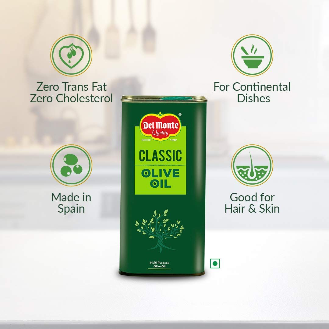 Del Monte Pure Olive Oil, 200 ml Price, Uses, Side Effects, Composition