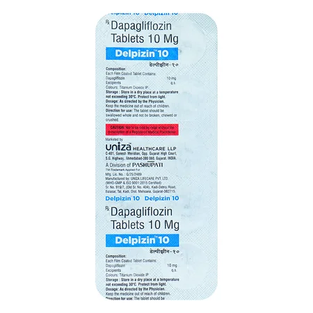 Delpizin 10 Tablet 10's