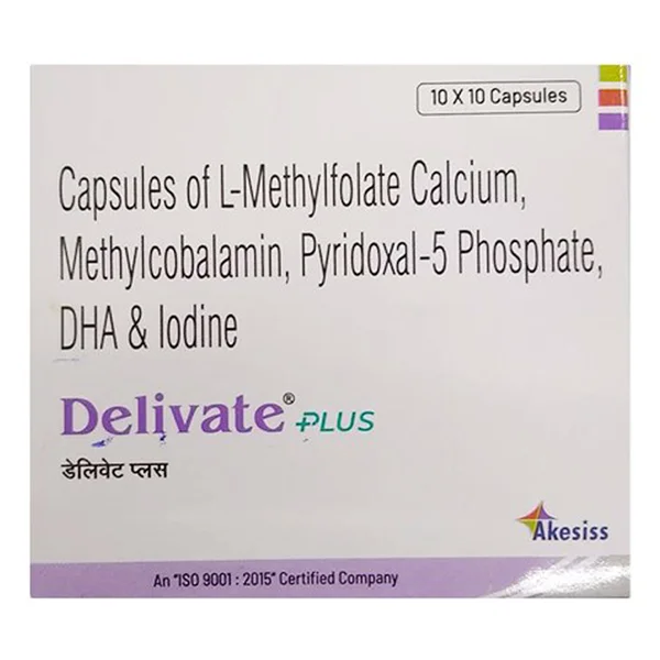 Delivate Plus Softgel Capsule 10's