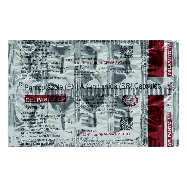 Delpanto CP Capsule 10's