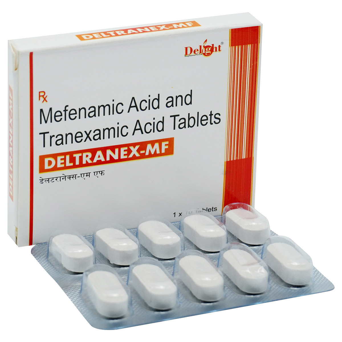 Deltranex-MF Tablet 10's, Pack of 10 Deltranex-MF Tablet 10's, Pack of 10