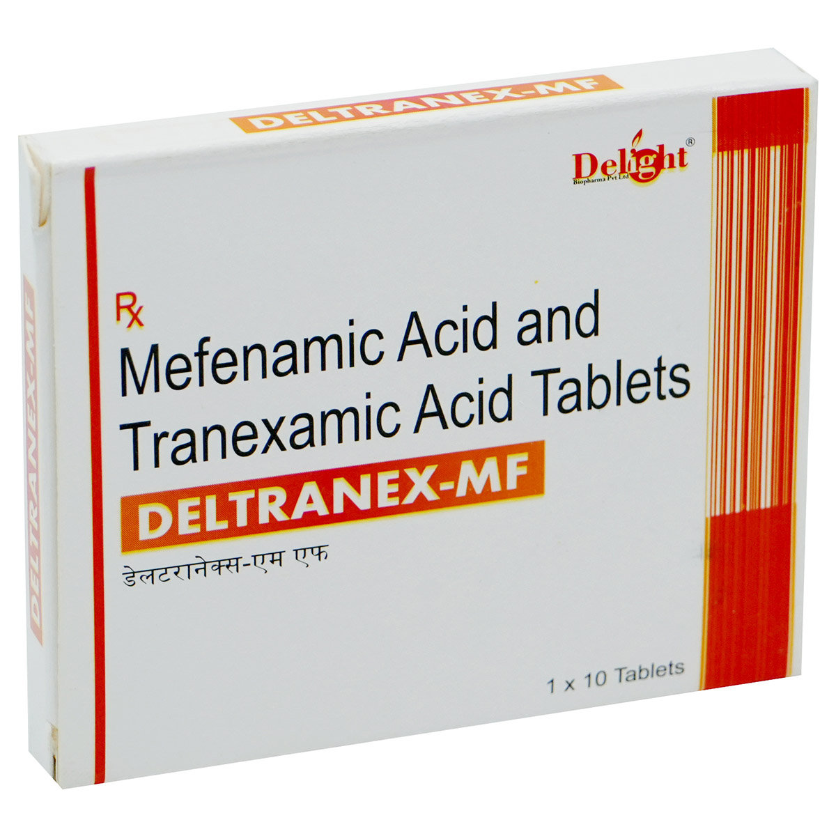 Deltranex-MF Tablet 10's, Pack of 10 Deltranex-MF Tablet 10's, Pack of 10