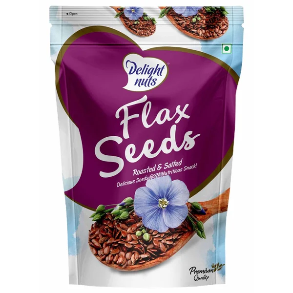Delight Nuts Roasted And Salted Flax Seeds, 200 gm, Pack of 1