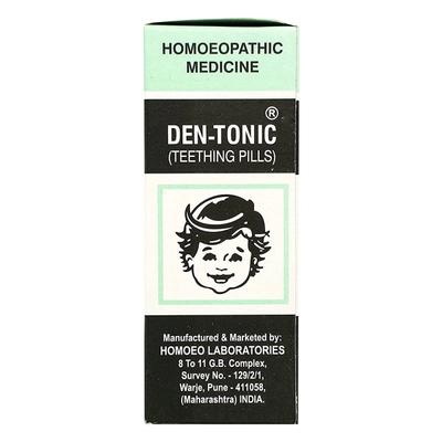 Homoeo Laboratories Den-Tonic Teething Pills, Pack of 1