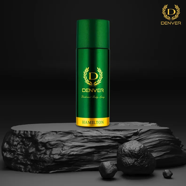 Denver Hamilton Deodorant Body Spray For Men 180Ml
