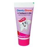 Dentoshine Strawberry Flavour Kids Gel Toothpaste, 80 gm, Pack of 1