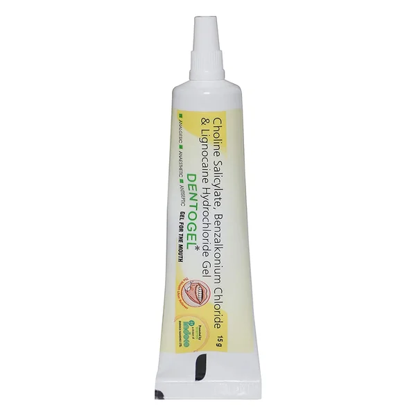 Dentogel Gel 15 gm, Pack of 1 Mouth Gel