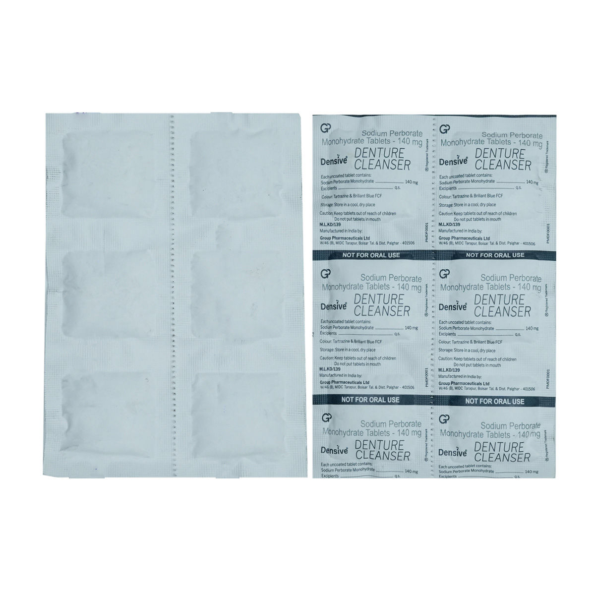 Densive Denture Cleanser Tablet 6's Price, Uses, Side Effects