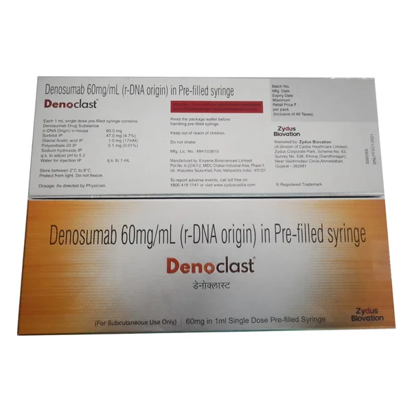 Denoclast 60 mg Injection, Pack of 1 Injection