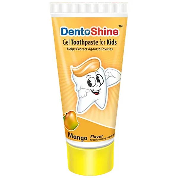 Dentoshine Kids Dental Fun-Pack Mango Flavour, 80 gm