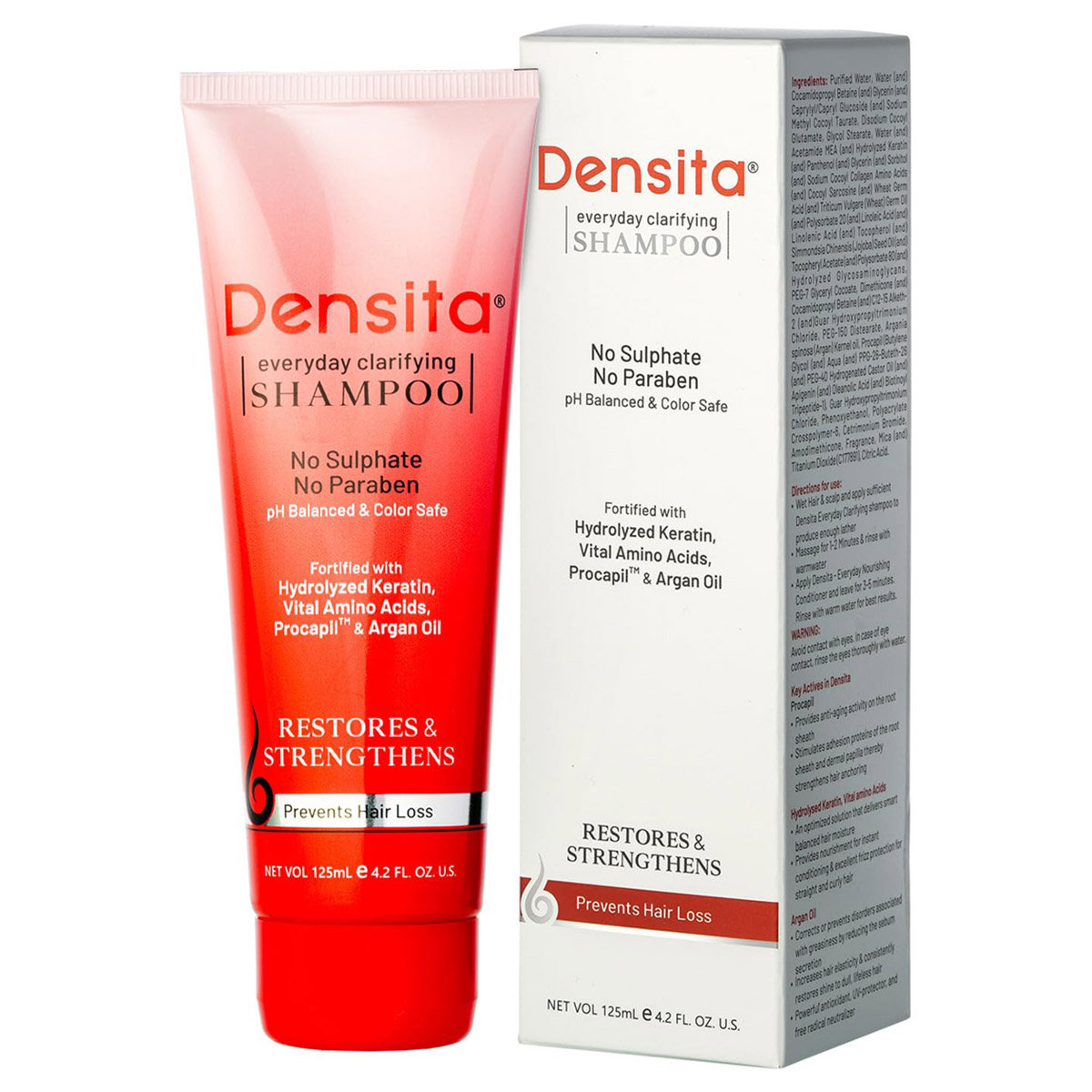 Densita Everyday Clarifying Shampoo 125 ml, Pack of 1 Densita Everyday Clarifying Shampoo 125 ml, Pack of 1