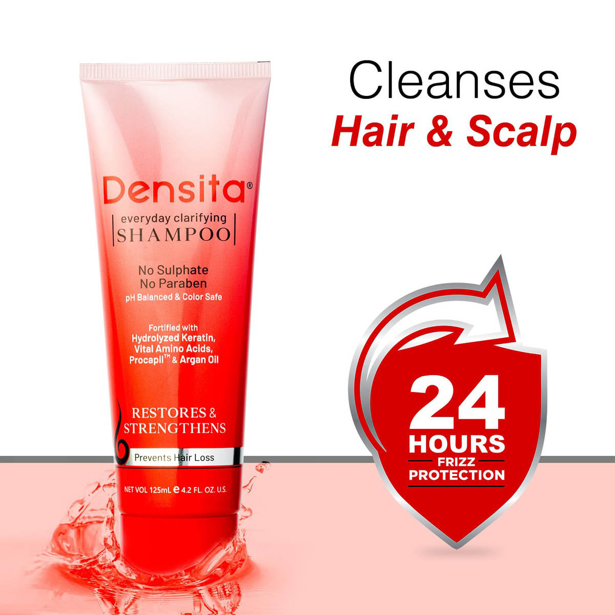 Densita Everyday Clarifying Shampoo 125 ml, Pack of 1 Densita Everyday Clarifying Shampoo 125 ml, Pack of 1