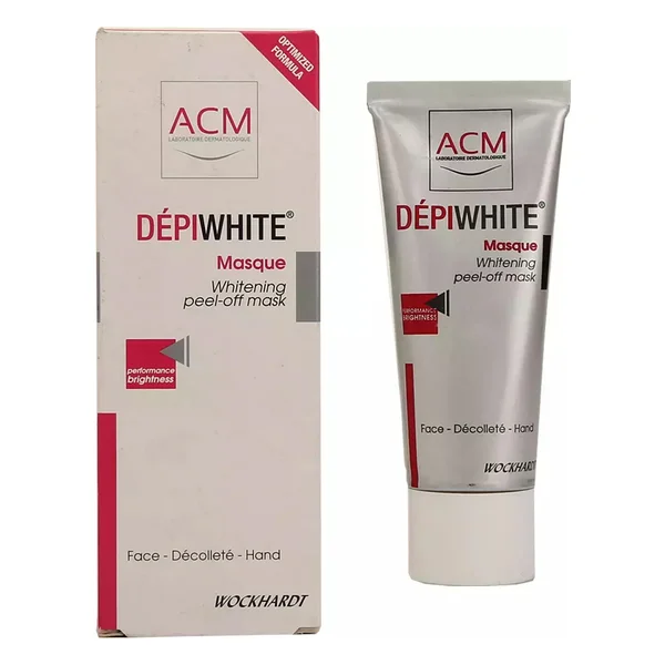 Depiwhite Masque 40 ml | Whitening Peel Off Mask | Lightens Skin Complexion | For Face &amp; Hand, Pack of 1