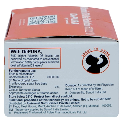 Depura Sugar Free Oral Solution 5 ml, Pack of 1 Solution