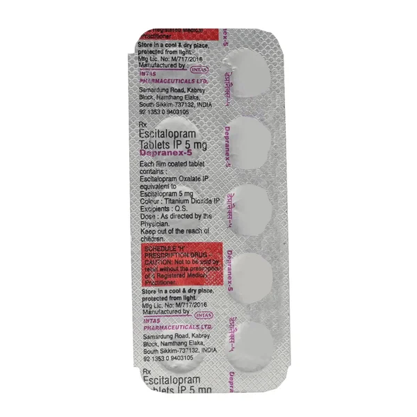 Depranex 5 Tablet 10's