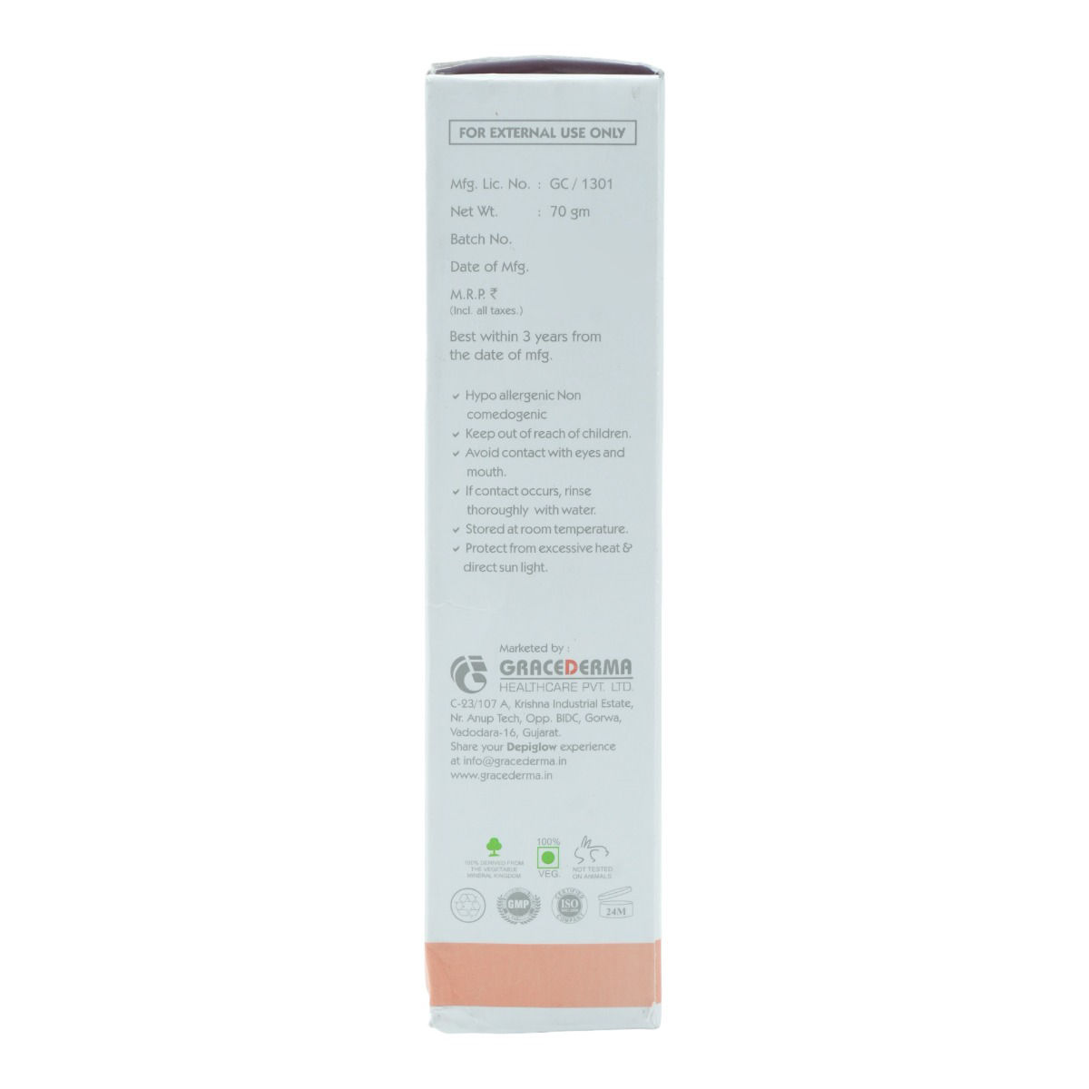 Depiglow Face Wash 70 gm Price, Uses, Side Effects, Composition ...