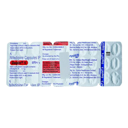 Depin 5 Softgel Capsule 30's