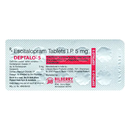 Deptalo-5 Tablet 10's
